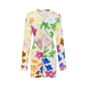 With Jéan Hermana Dress | Viola Tricolour